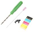 4C Universal CISS for Canon DIY CISS with Drill and Suction Tool and All Accessories Ink Kit Tank.