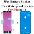 Sticker For iPhone 13 11Pro 12Mini 14 Pro Max X Xs Xr 8 Plus LCD Display Waterproof Bezel Seal Glue + Battery Adhesive Strips. 