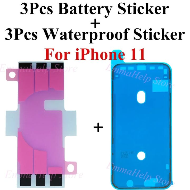 Sticker%20For%20iPhone%2013%2011Pro%2012Mini%2014%20Pro%20Max%20X%20Xs%20Xr%208%20Plus%20LCD%20Display%20Waterproof%20Bezel%20Seal%20Glue%20+%20Battery%20Adhesive%20Strips%20-%20Image%206