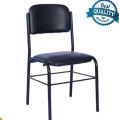 Office/Home Visitor Chair Foam and Leather - BLACK (MS Pipe - 1Pcs). 
