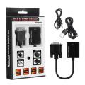 VGA to HDMI Connectors Output 1080P HD +Audio TV AV Video Cable Converter Adapter.