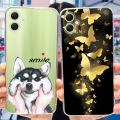 For Samsung Galaxy A05 Case SM-A055F Cute Painted Back Cover Phone Case For Samsung A05 A 05s Galaxy A05s Soft TPU Fundas Bumper. 