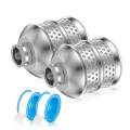 2 Pack Bubbler Sprinkler Heads, Diffuser Flood Nozzle Gentle Garden Metal Watering Soaker Sprinkler for Plants Garden Easy to Use. 