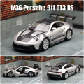 1:36 Porsche 911 GT3 RS Die-Cast Vehicles Alloy Model Car Toys For Gift Collection. 