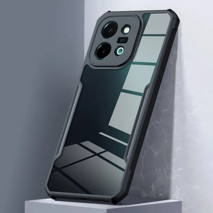 For%20Vivo%20Y28%204G%20Transparent%20Back%20Case%20Luxury%20Xundu%20Shock-Proof%20Bumper%20Protective%20Phone%20Cover%20-%20Image%209