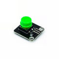 12x12mm Green - Single Round Capped Tactile Switch Shield. 