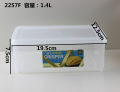 Product Large Size Plastic Fresh-keeping Container Large-Volume Sealed Transparent Box Thick Rectangular Food Freeze Storage. 