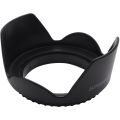 DC-SN HOOD 62mm Screw Mount Flower Crown Lens Hood Petal Shape for 62mm Lens Black. 