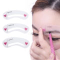 Mini Brow Class Drawing Guide 3 Different Shape 1set. 