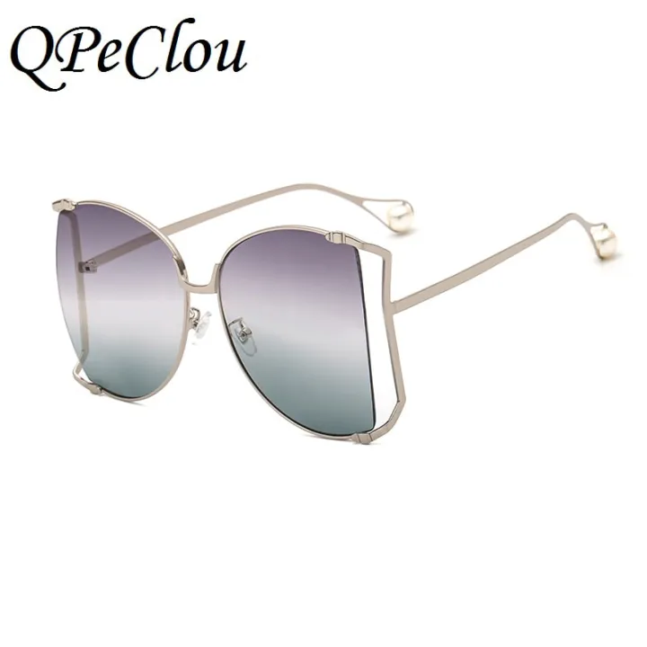 QPeClou%202020%20New%20Luxury%20Pearl%20Sunglasses%20Women%20Fashion%20Oversized%20Metal%20Hollow%20Sun%20Glasses%20Ladies%20Clear%20Glasses%20Frame%20Spectacles%20-%20Image%207