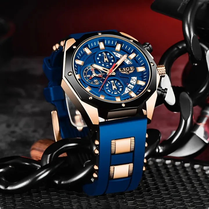 LIGE%20Mens%20Watches%20Brand%20Luxury%20Silicone%20Strap%20Waterproof%20Sport%20Quartz%20Watch%20Men%20Chronograph%20Clock%20-%20Image%203