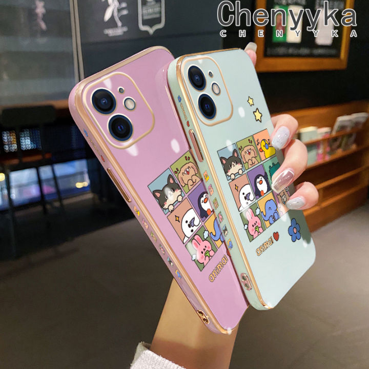 Chenyyka%20Case%20For%20Samsung%20galaxy%20A51%204G%20A51%205G%20A51%205G%20UW%20M40s%20Case%20Cartoon%20Cute%20Animal%20Pattern%20New%20Design%20Luxury%20Plating%20Phone%20Cases%20Side%20Edge%20Pattern%20Shockproof%20Soft%20Case%20Full%20Cover%20Camera%20Protection%20Case%20-%20Image%205