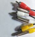 RC Connector Jointer 3 Pis Audio Video RCA.
