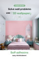 3D Foam Wallpapers Self-Adhesive, Waterproof, Soundproof, XPE Material, 28x30inch for Home and Office Décor.