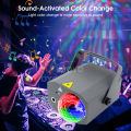 Auoyo DAU-Magic Ball LED Laser Magic Ball Light Party Lights Disco Ball Lights Projection Ambient Lamp Sound Activated LED Strobe Light with Remote Control Stage Strobe Effects for Home Pub Parties.