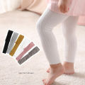 Baby Girls Leggings Newborn Spring Autumn Tights Solid Color Cotton Pants Toddler Kids Stretch Ribbed Leggings Clothes 0-5 Year. 