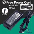 HP Laptop Adapter For HP EliteBook 840 G3 G4 G5 G6 G7 G8 G9 G10 Series (65W 19.5V3.33A 4.5*3.0mm) Blue Pin. 