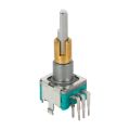 EC11EBB24C03 Dual Axis Encoder with Switch 30 Positioning Number 15 Pulse Point Handle 25mm. 