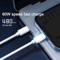Mini Data Cable Set Storage Box 60w Quick Charge Multi Function Data Cable 3 in 1Portable Smart Cable Box Converter Cable Kit.