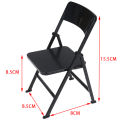 1/6 Scale dollhouse miniature furniture folding chair for solider action figure.