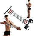 Multi Function Chest Pull Expander - Black and Silver. 
