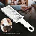 Fading Comb Professional Barber Blending Flat Top Hair Cutting Comb for Men Heat Resistant Fade Brush Haircut Comb Styling Tool.