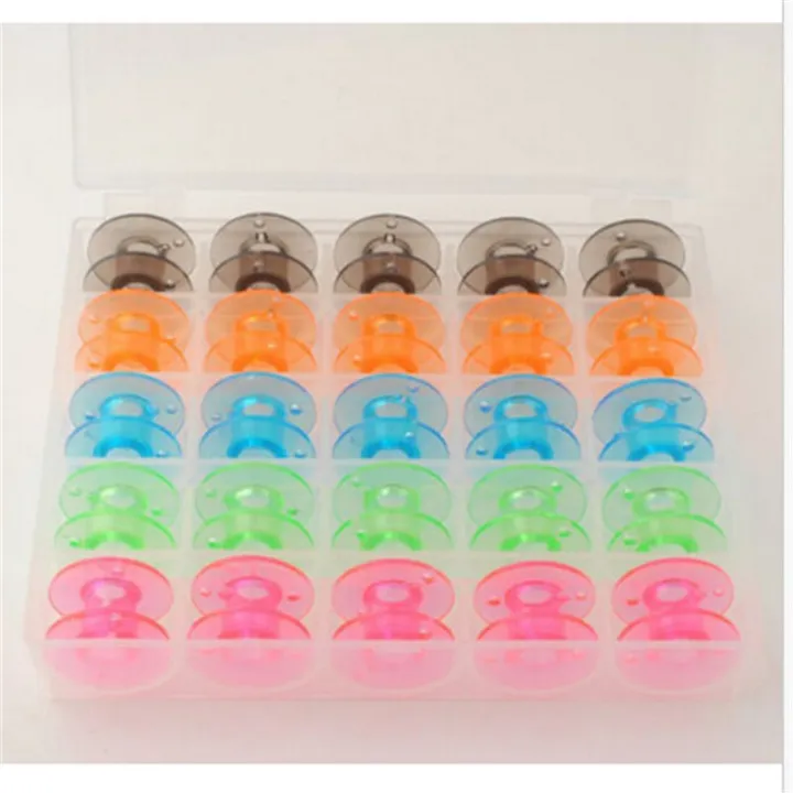 A%20Box%20of%2025pc%20Coloured%20Plastic%20Bobbins%20in%20One%20Plastic%20Bobbin%20Case%20Box%20Colorful%20Plastic%20Sewing%20Machine%20Bobbins%20AA7242%20-%20Image%202