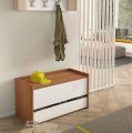 Entrance Shoe Storage Bench with Drawer & Seating – Multi-Functional Hallway Organizer.