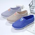 New PVC Baotou Breathable Soft Rubber Hole Shoes Injection Molding Summer Spot Export Xingxing Sandals. 