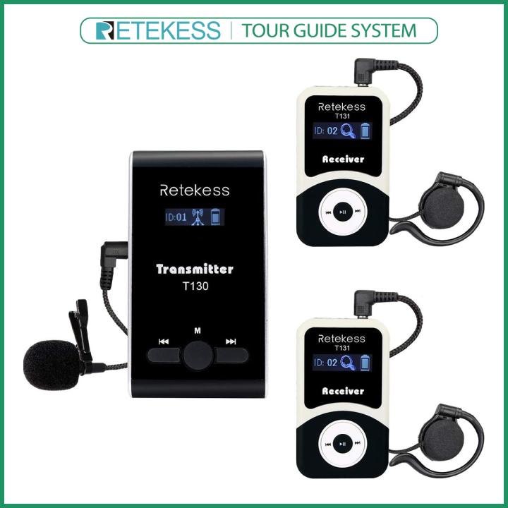Retekess T130 Wireless Transmission System For Tour and Church Interpretation
