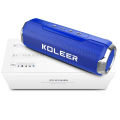 KOLEER S218 New Bluetooth Speaker 1200 mAh Battery Outdoor Portable Sound Box HD Stereo Sound Bass Subwoofer Loudspeaker. 