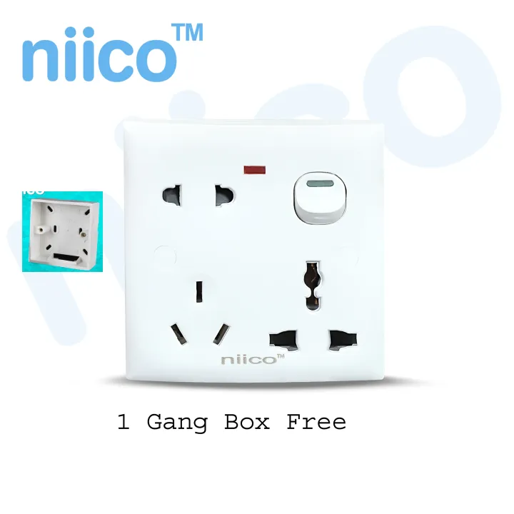 Niico%20Classic%206%20pin%20wall%20switch%20socket%20with%201%20Gang%20Mk%20Box%20Free%20-%20Upscaled%20Quality-2%20Year%20Warranty%20-%20Image%202