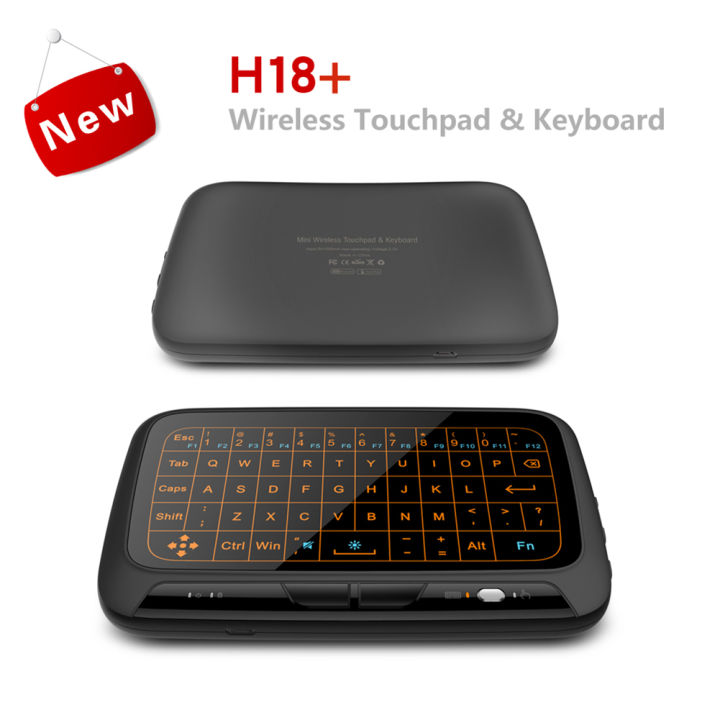 H18%20Mini%20Full%20Touch%20Screen%202.4GHz%20Air%20Mouse%20Touchpad%20Backlight%20Wireless%20Keyboard%20Plug%20And%20Play%20Smart%20QWERTY%20Keyboard%20for%20IPTV%20-%20Image%202