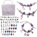 Bracelet Making Kit for Girls Charm Bracelets Kit with Beads Jewelry Charms Bracelets for DIY Craft Toys for Children. 