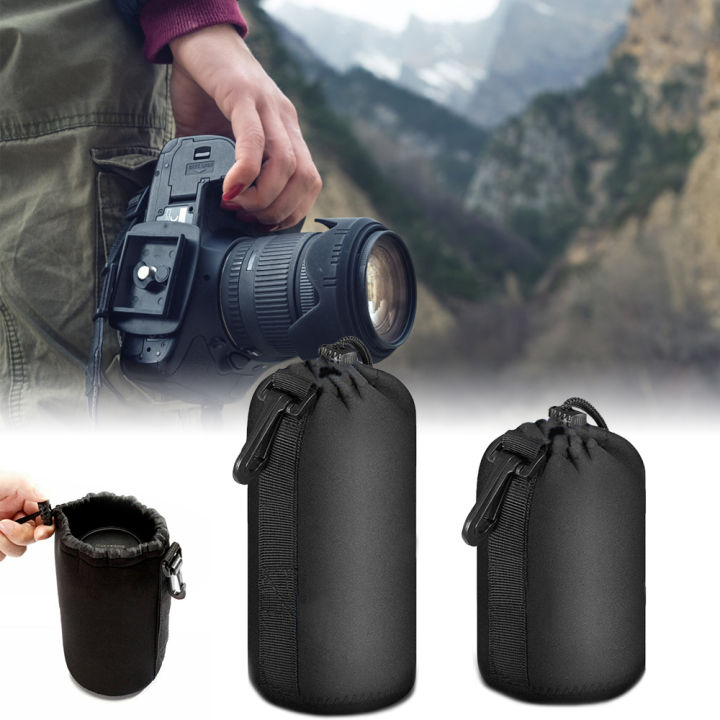 Waterproof%20Soft%20Neoprene%20Camera%20Lens%20Pouch%20Bag%20Black%20Drawstring%20Protector%20Case%20Professional%20safety%20design%20-%20Image%202