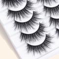 MAANGE Magefy 10 Pairs Mink False Eyelash Box soft Hair Make up Lashes Extension - Golden Box. 