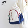 H7 New Mini Backpack Versatile College Student Small Bookbag Mori Style Mummy Bag Ladies Travel Trip Backpack.