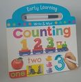 Early Learning Write & Wipe Counting 123. 