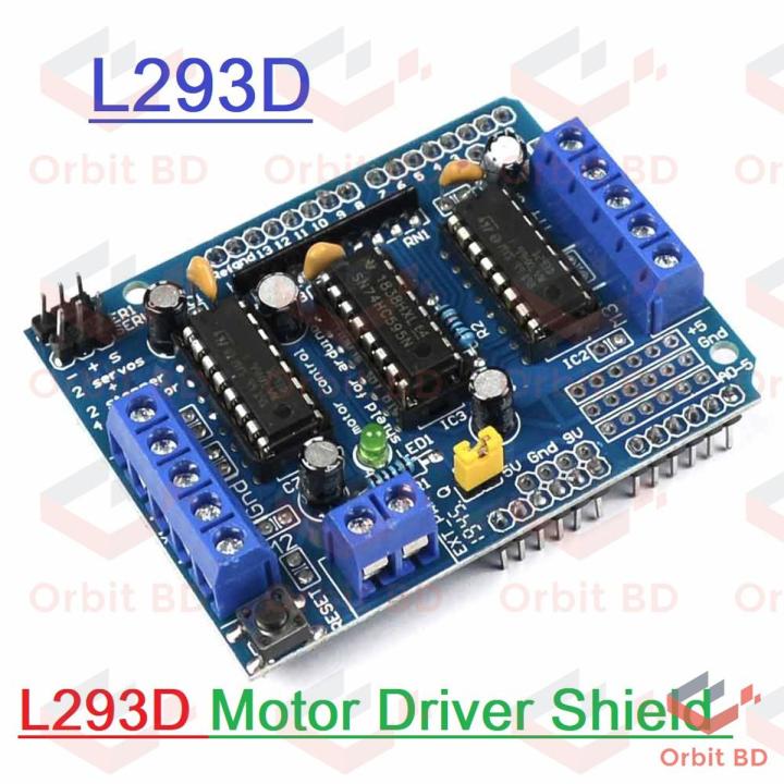 L293D Motor Driver Expansion Board L293D Motor Driver Control Shield ...