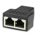 Lan Network Connector One In Two Lan Network Coupler Extender Rj45 Ethernet Extension Cable Converter Adapter. 