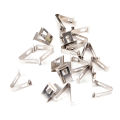20Pcs Photo Frame Clips Fasteners Hooks Metal Spring Turn Clip Hanger Painting Mirror Hanger. 