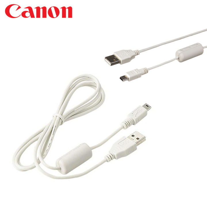 Canon%20USB%202.0%20Type%20A%20to%20Mini%20USB%20Type%20B%20Cable%20(White)%20-%20Image%202