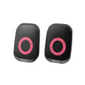 KISONLI X7 Computer Multimedia Speaker 2.0 Two-Way USB AUX 3Watt Computer Home Desk Speaker.