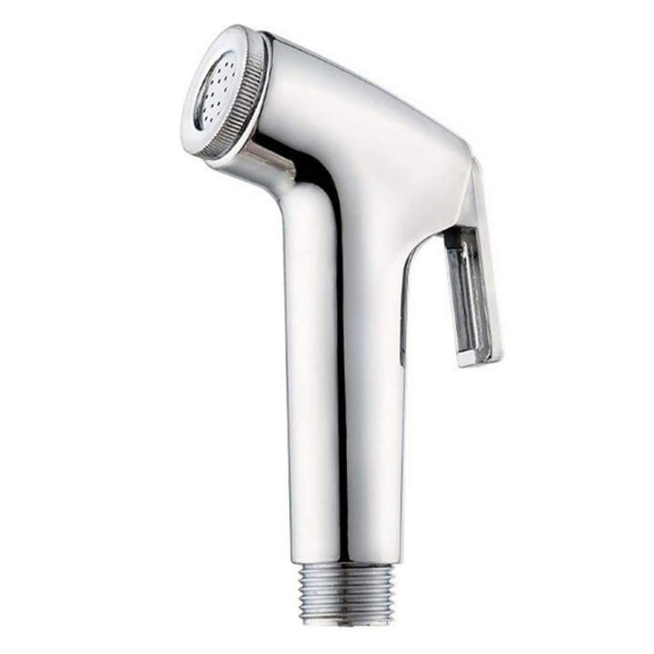 RAYA%20ABS%20Chrome%20Handheld%20Toilet%20Push%20Shower/%20Bidet%20Sprayer%20Bathroom%20Shower%20Head%20Adapter%20Water%20Spray%20Hose%20Kit%20-%20Image%202