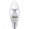 Philips Led Clear Candle 4W 400lm 3000k E27 Thread Type. 