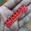 QTR-8RC 8 Channels Digital Infrared Reflectance Sensor Array QTR-8RC IR Infrared Line Tracking QTR 8RC 8 Channel Sensor Array HYS301 Line Following Sensor Module For Arduino 11 Pin Leads. 