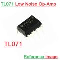 TL071 TL071CP TL071C Low Noise Dual Input Operational Amplifiers Op-Amp IC OPAMP Integrated Circuit DIP-8 8 Pin Dual In Line Package Chip.
