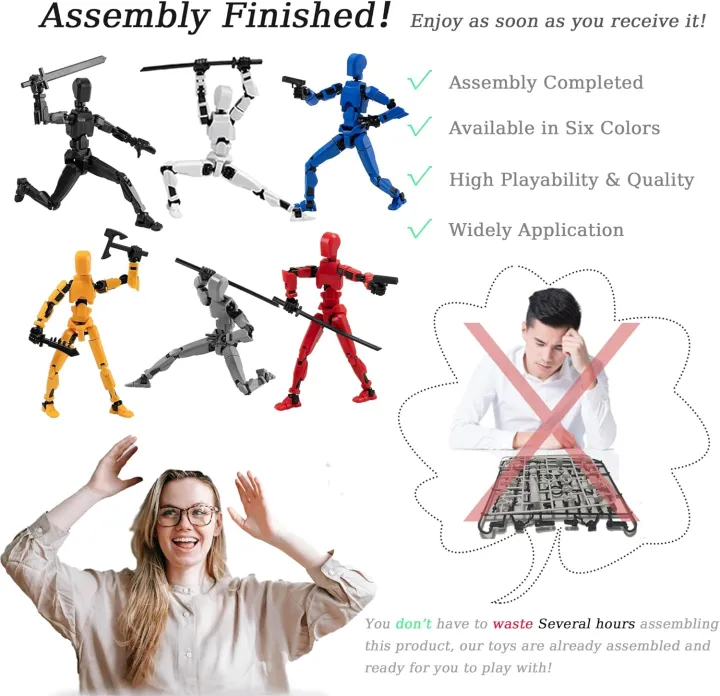 Multi-Jointed%20Movable%20Shapeshift%20Robot%203D%20Printed%20Mannequin%20Dummy%2013%20Action%20Figures%20Toys%20Kids%20Adults%20Parent-children%20Games%20-%20Image%203