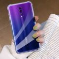 For OPPO Reno Z  Shockproof TPU Bumper Clear Soft Silicone Acrylic Mobile Phone Case [ Pani Cover ] Back Cover For OPPO Reno Z. 