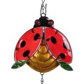 Halloween Metal Glass Colourful Beetles Wind Chimes Painted Crafts Iron Household Decoration Outdoor Bee Door Window Pendant Wiind ChimesDolls Accessories. 